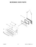 Diagram for 09 - Microwave Door Parts