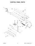 Diagram for 02 - Control Panel Parts