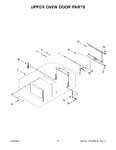 Diagram for 04 - Upper Oven Door Parts