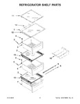 Diagram for 04 - Refrigerator Shelf Parts