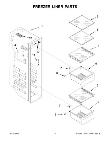 Diagram for WRS970CIDH00