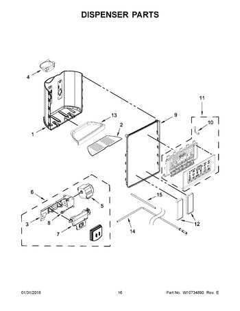 Diagram for WRS970CIDH00