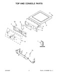 Diagram for 02 - Top And Console Parts