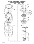 Diagram for 03 - Motor, Basket And Tub Parts