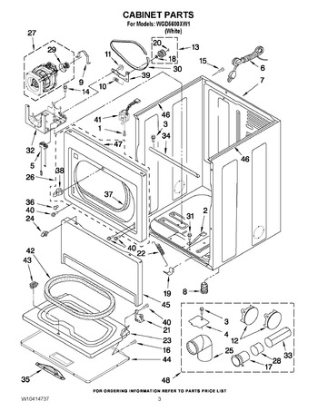 Diagram for WGD5600XW1