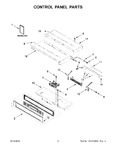 Diagram for 02 - Control Panel Parts