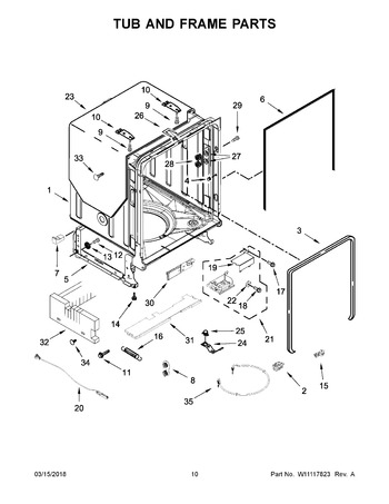 Diagram for WDT975SAHV0