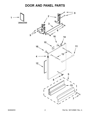 Diagram for WDTA75SAHZ0