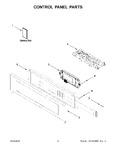 Diagram for 02 - Control Panel Parts