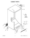 Diagram for 02 - Cabinet Parts