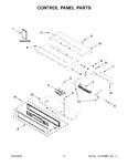 Diagram for 02 - Control Panel Parts