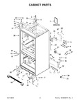 Diagram for 02 - Cabinet Parts