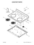 Diagram for 02 - Cooktop Parts