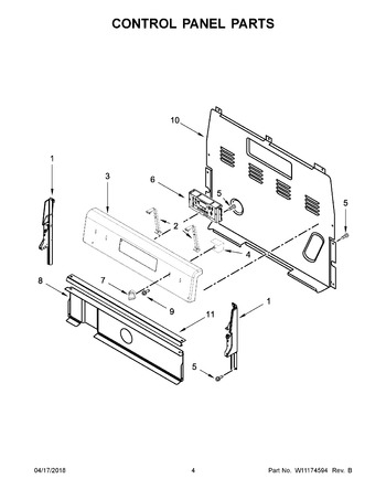 Diagram for WFE505W0HZ0