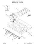 Diagram for 02 - Cooktop Parts