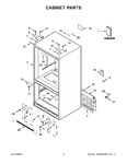 Diagram for 02 - Cabinet Parts