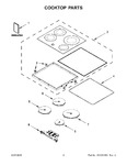 Diagram for 02 - Cooktop Parts