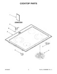 Diagram for 02 - Cooktop Parts