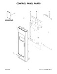 Diagram for 02 - Control Panel Parts