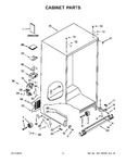 Diagram for 02 - Cabinet Parts