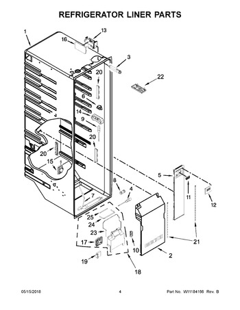 Diagram for KRSF505EWH01