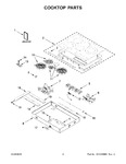 Diagram for 02 - Cooktop Parts