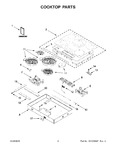 Diagram for 02 - Cooktop Parts