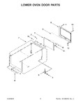 Diagram for 04 - Lower Oven Door Parts