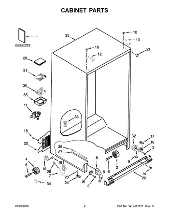 Diagram for KSC24C8EYY02