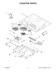 Diagram for 02 - Cooktop Parts