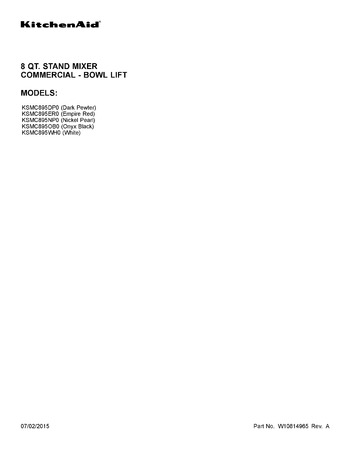 Diagram for KSMC895DP0