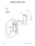 Diagram for 02 - Control Panel Parts