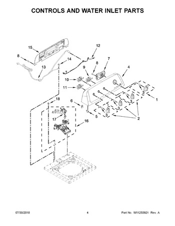 Diagram for WTW4855HW1