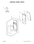 Diagram for 02 - Control Panel Parts