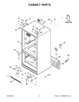 Diagram for 02 - Cabinet Parts