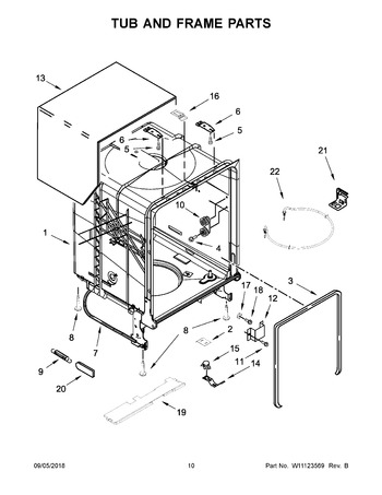 Diagram for WDT720PADB3