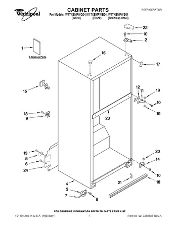 Diagram for W1TXEMFWQ04