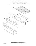 Diagram for 06 - Drawer & Broiler Parts