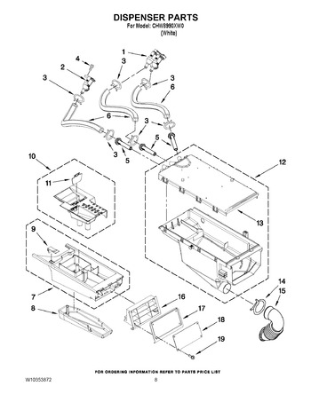 Diagram for CHW8990XW0