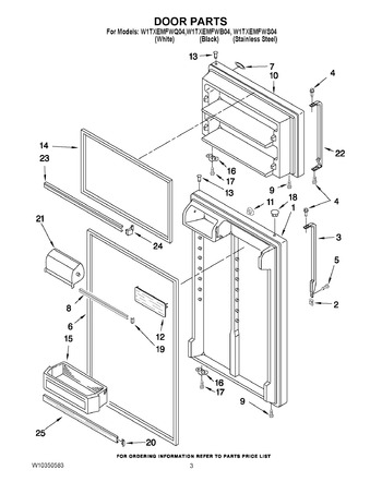 Diagram for W1TXEMFWQ04