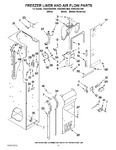 Diagram for 08 - Freezer Liner And Air Flow Parts