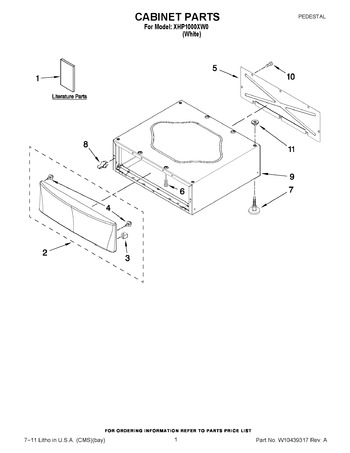 Diagram for XHP1000XW0