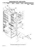 Diagram for 02 - Refrigerator Liner Parts