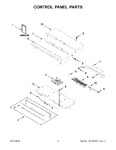 Diagram for 02 - Control Panel Parts