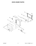 Diagram for 04 - Oven Door Parts