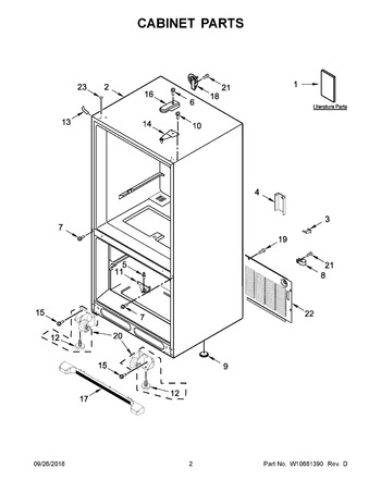 Diagram for WRB329DMBW00