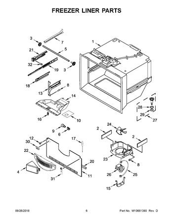 Diagram for WRB329DMBW00