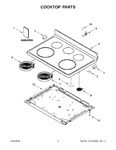 Diagram for 02 - Cooktop Parts