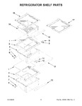 Diagram for 04 - Refrigerator Shelf Parts