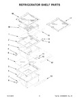 Diagram for 04 - Refrigerator Shelf Parts